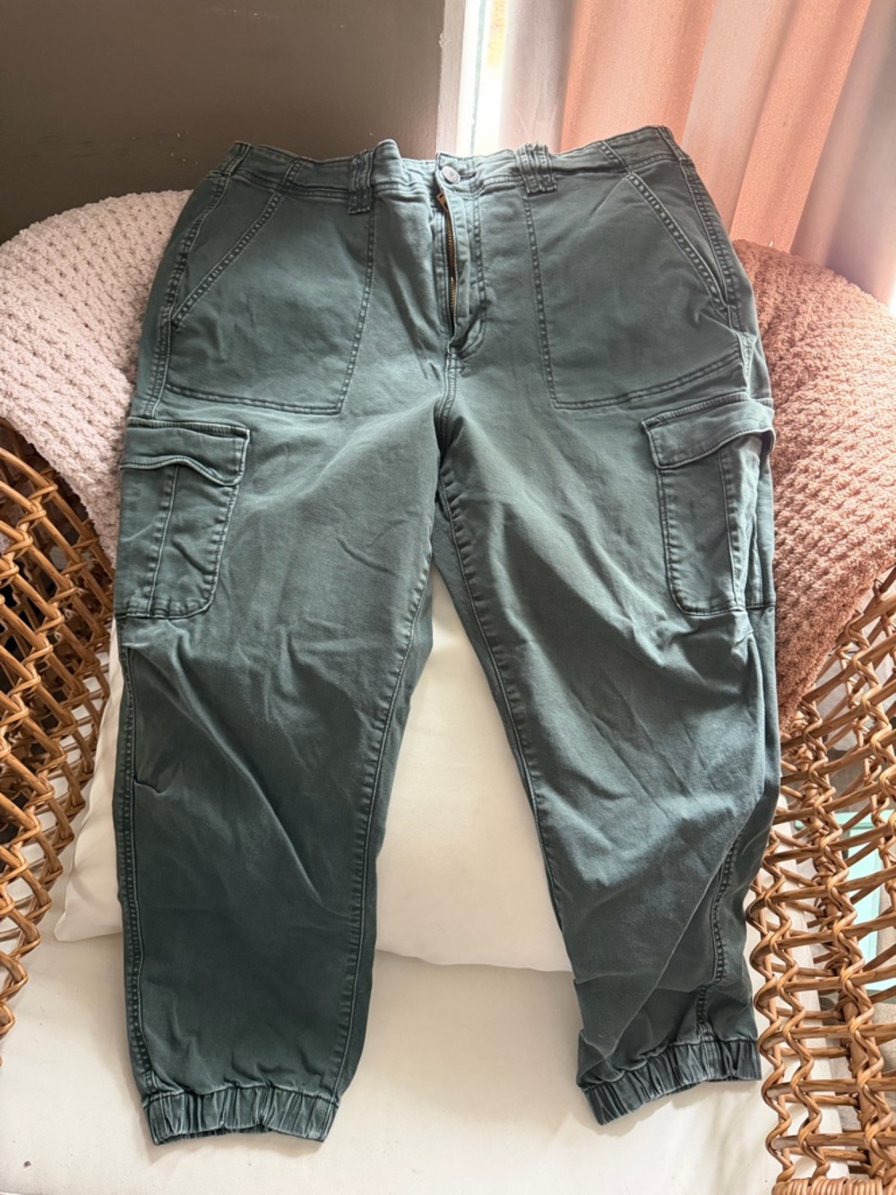 Stretch Cargo Jogger Pants